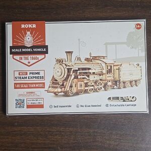 ROKR Prime Steam Express Model Kit -  NEW IN PACKAGE